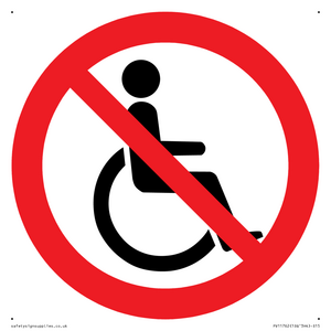 P914 Prohibition: No disabled access
